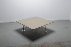Platos polished stone coffee table Circa. 1988