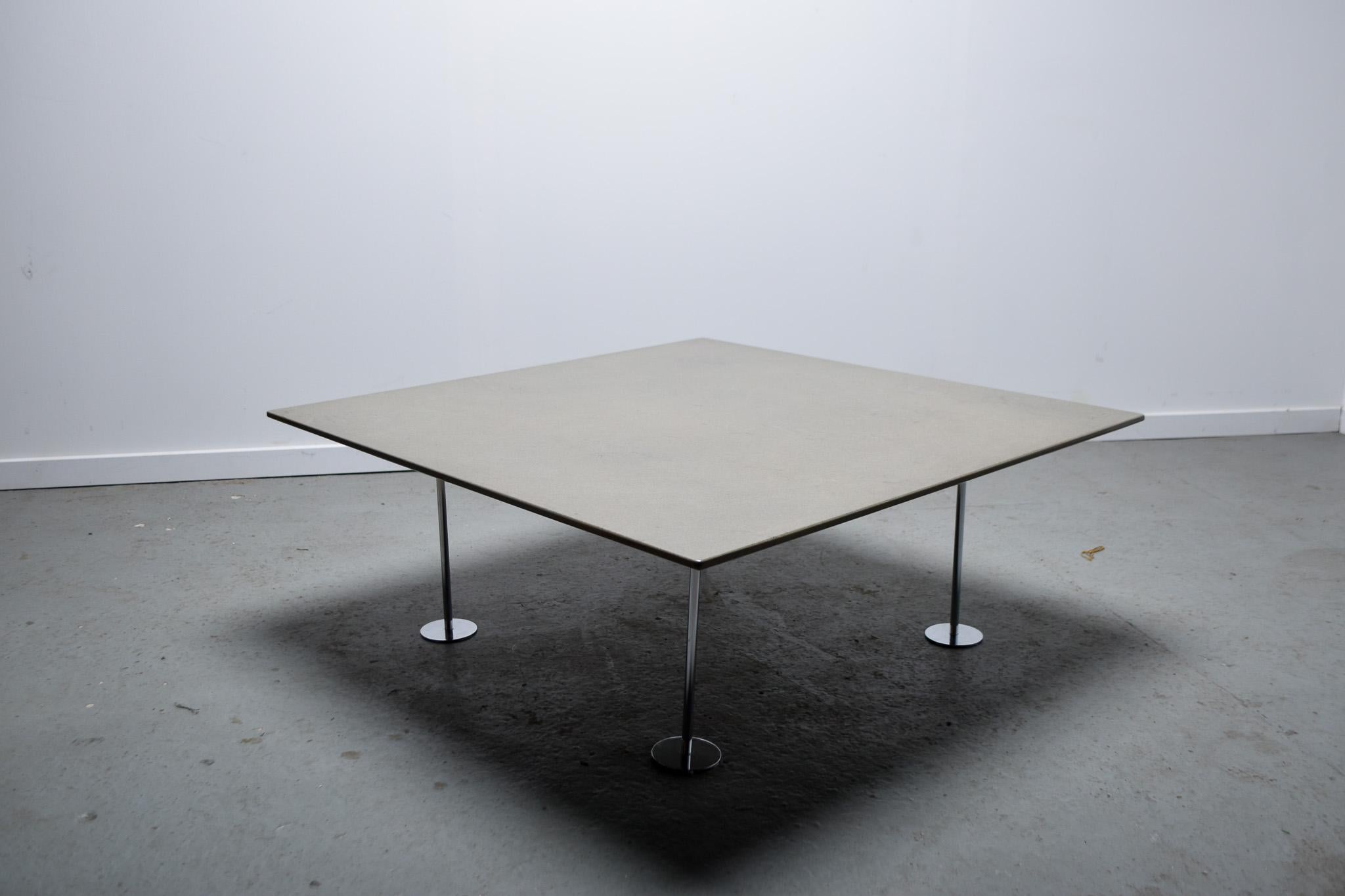Platos polished stone coffee table Circa. 1988 For Sale 1