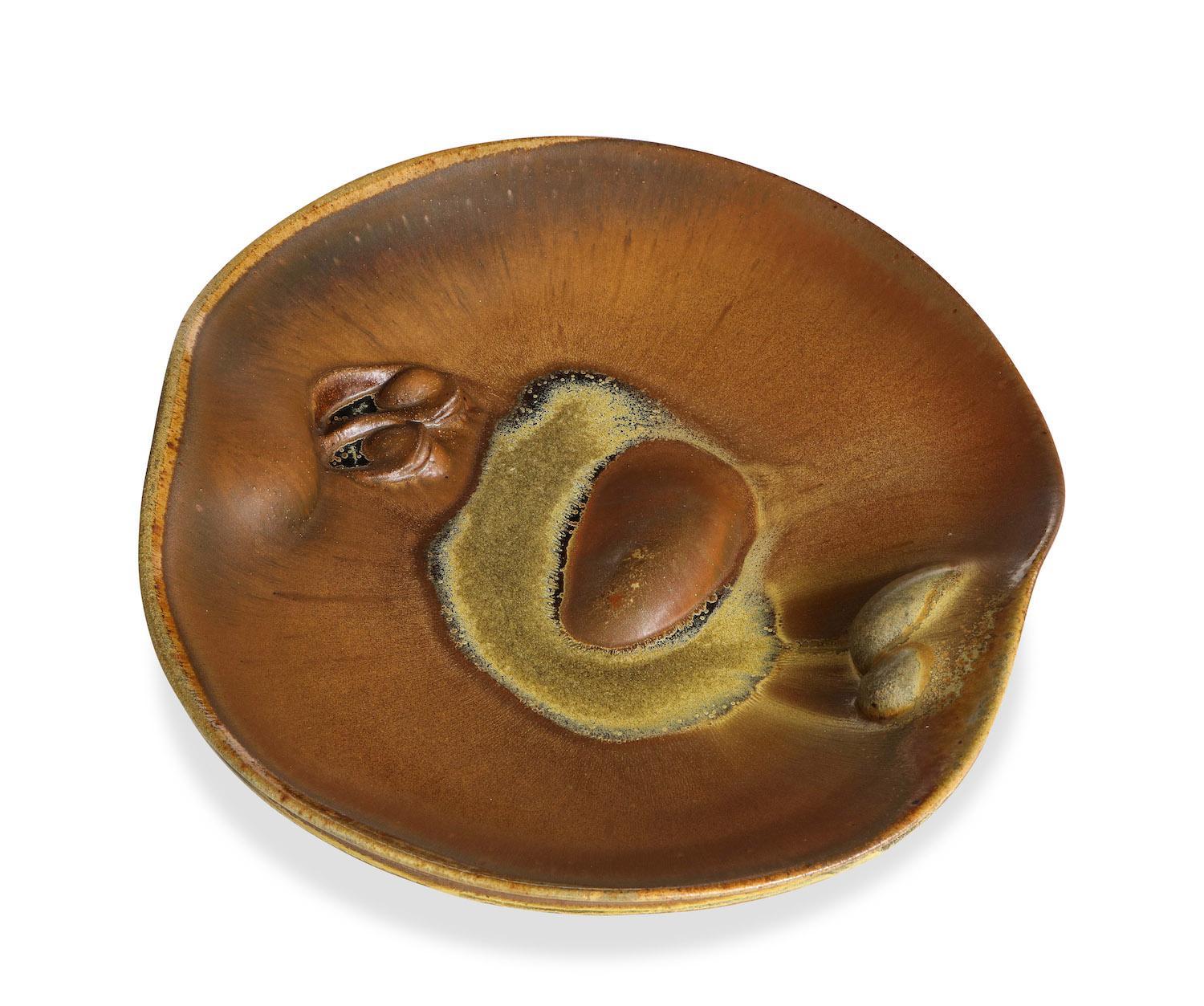 Ceramic Platter #1702 by Chris Gustin