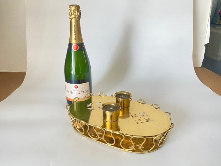 Bougeoir en métal Candélabre en Métal pour Bougie, Bougeoir à une Tête