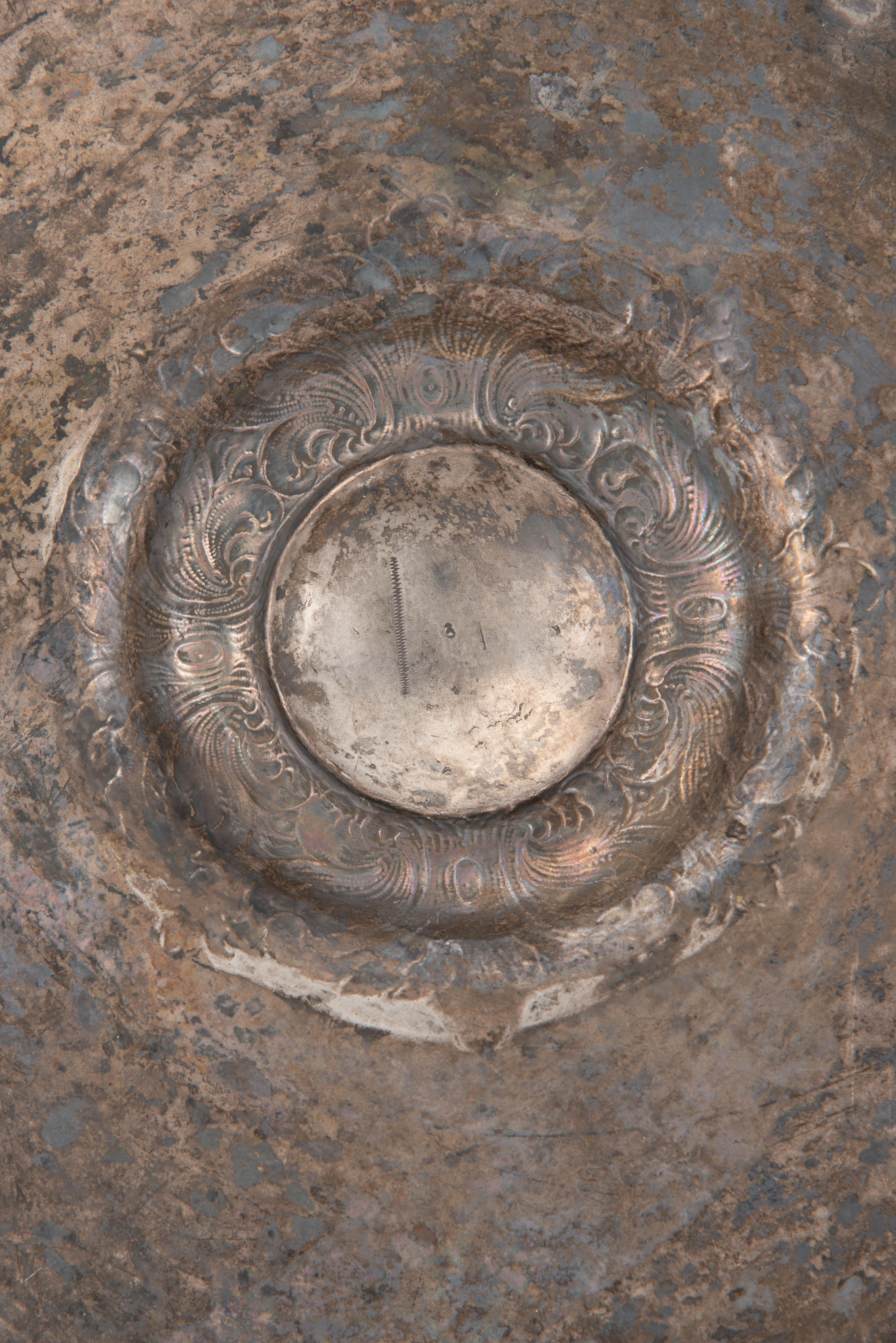 Piatto. Silver. Zaragoza, Spagna, circa 1700. 6