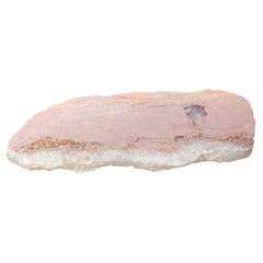 Platter Valet Tray Strata XII Central White Quartz Geode One-of-a-Kind Jewerly