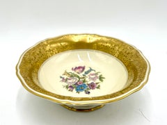Platter with Gilding, Rosenthal Chippendale, Germany, 1940s