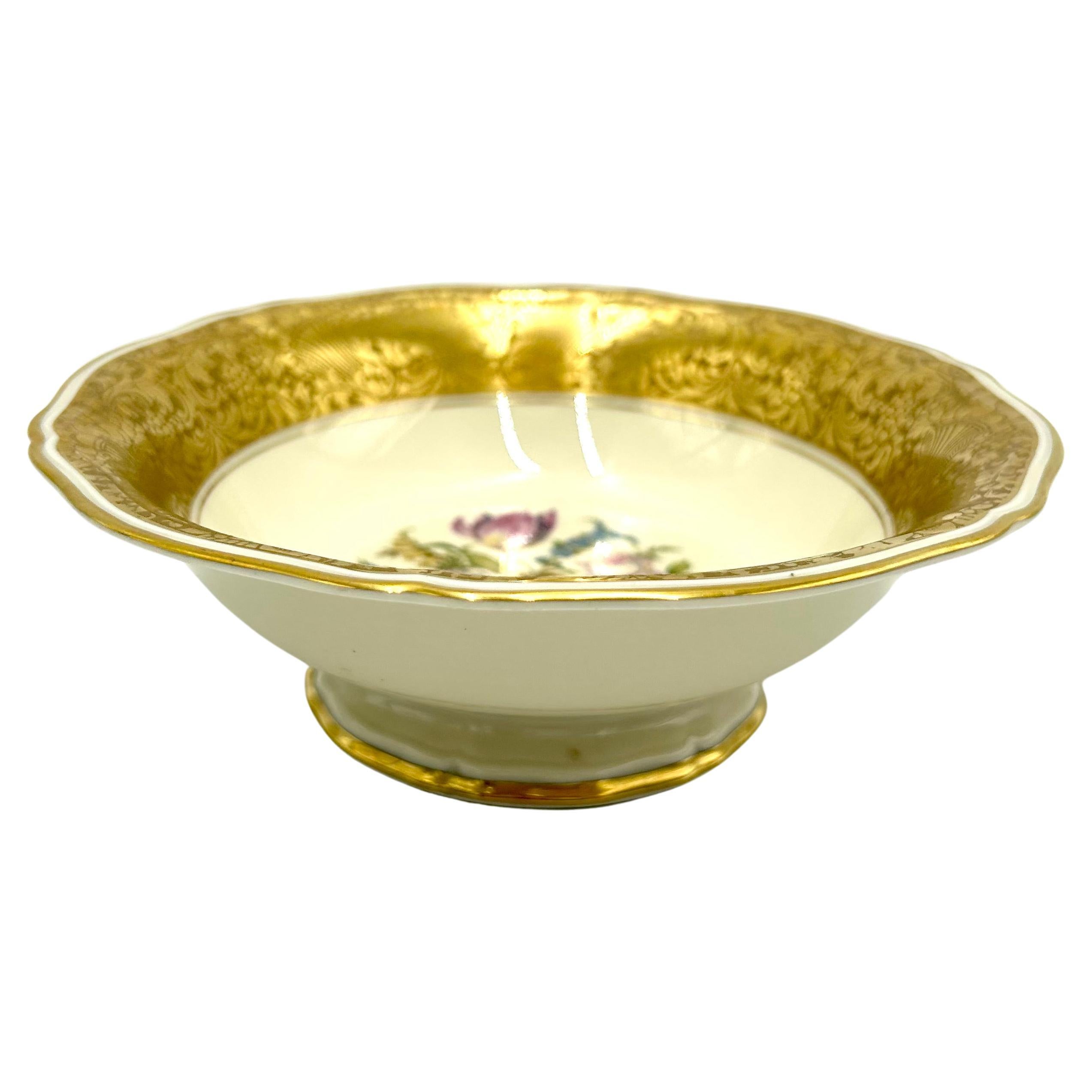 Platter with Gilding, Rosenthal Chippendale, Germany, 1940s For Sale