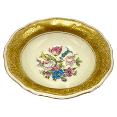 Platter with Gilding, Rosenthal Chippendale, Germany, 1948