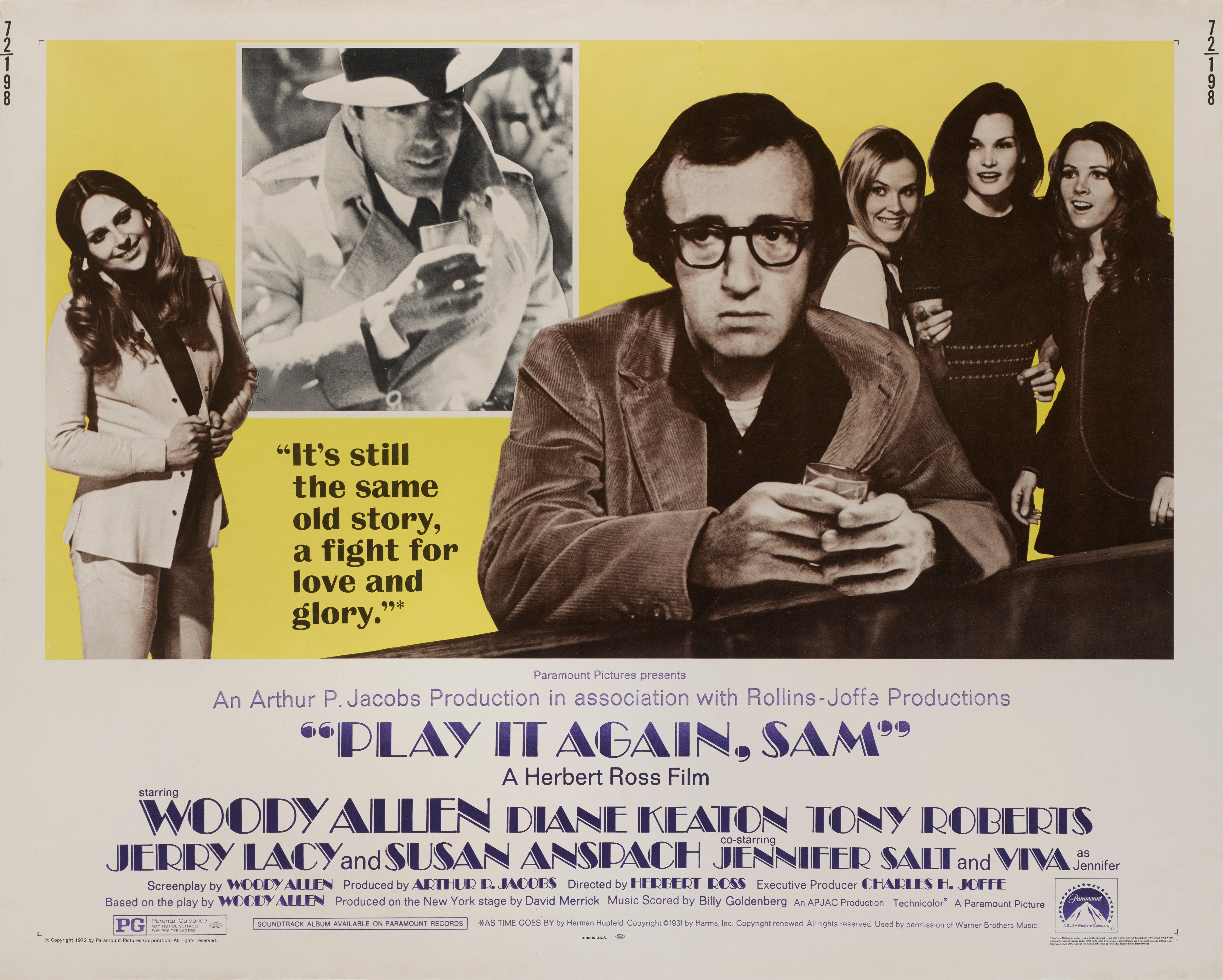 Locandina originale del film di Woody Allen e Diane Keaton del 1972.

Questo poster è dispiegato e con il supporto della carta di conservazione. Verrà spedito piatto in un imballaggio molto resistente e inviato tramite Federal Express.
