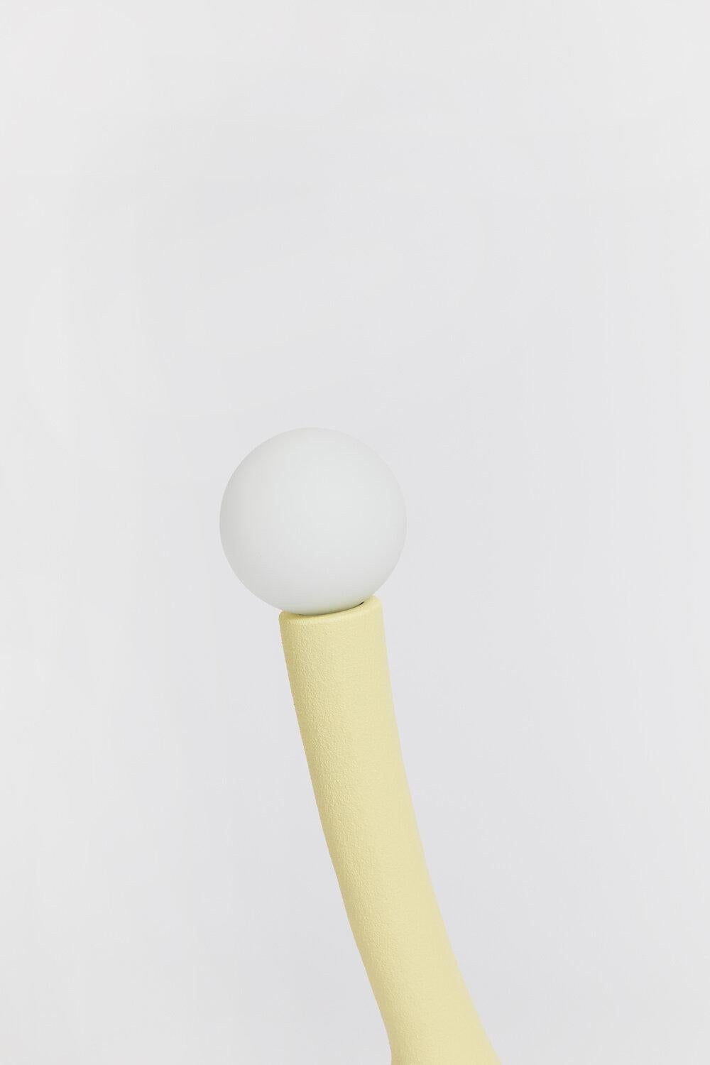 Contemporary Play Object 01 Limited Edition Sand and Nylon Table Lamp by Hot Wire Extensions For Sale