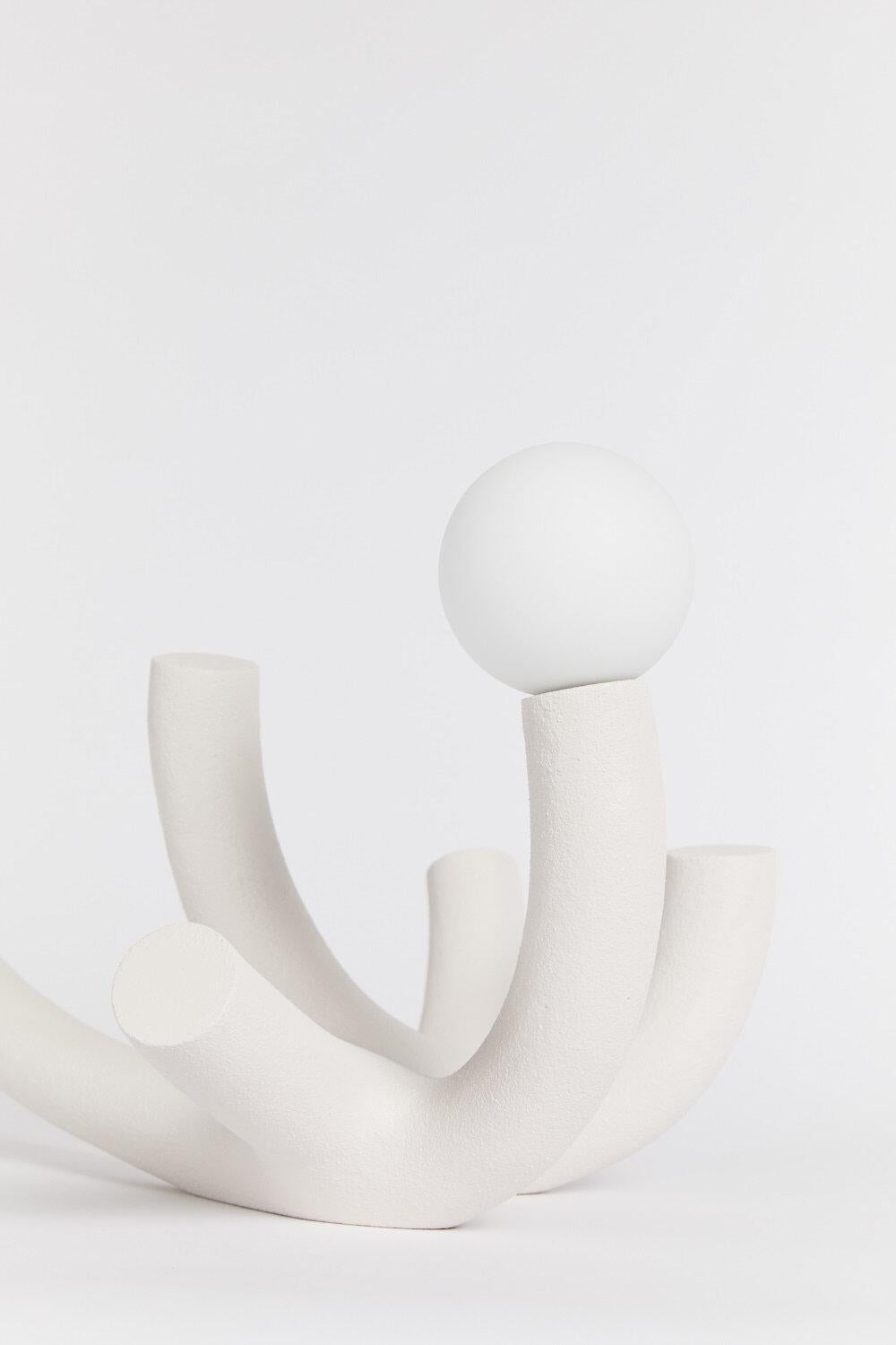 XXIe siècle et contemporain Play Object 02 Limited Edition Sand and Nylon Table Lamp by Hot Wire Extensions en vente