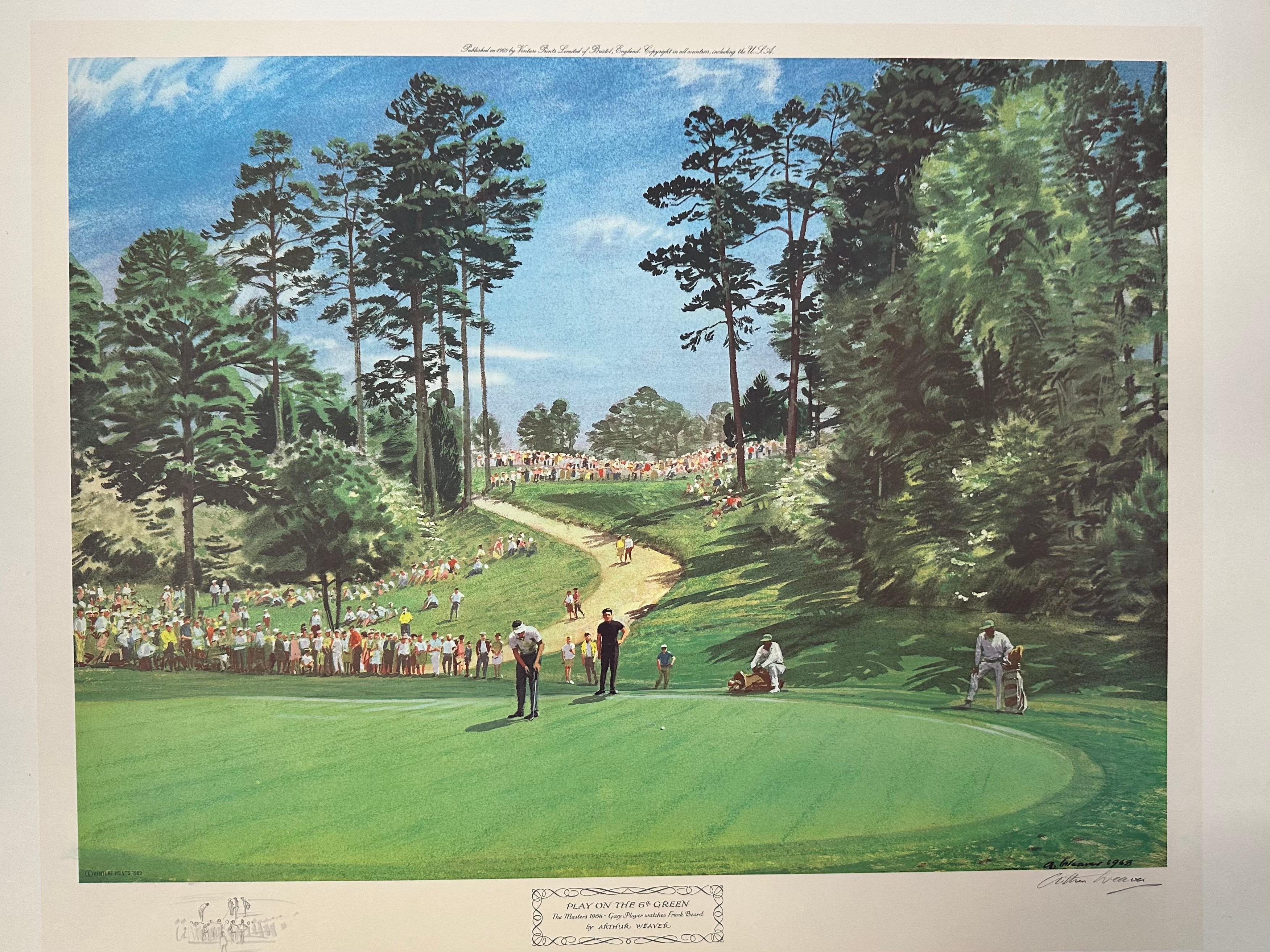 Mid-Century moderno Stampa di golf 