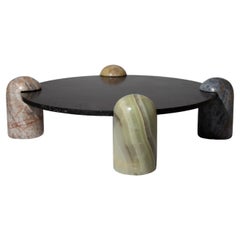 Play Time Toy Table, Stone and Onyx, 100cm Diameter