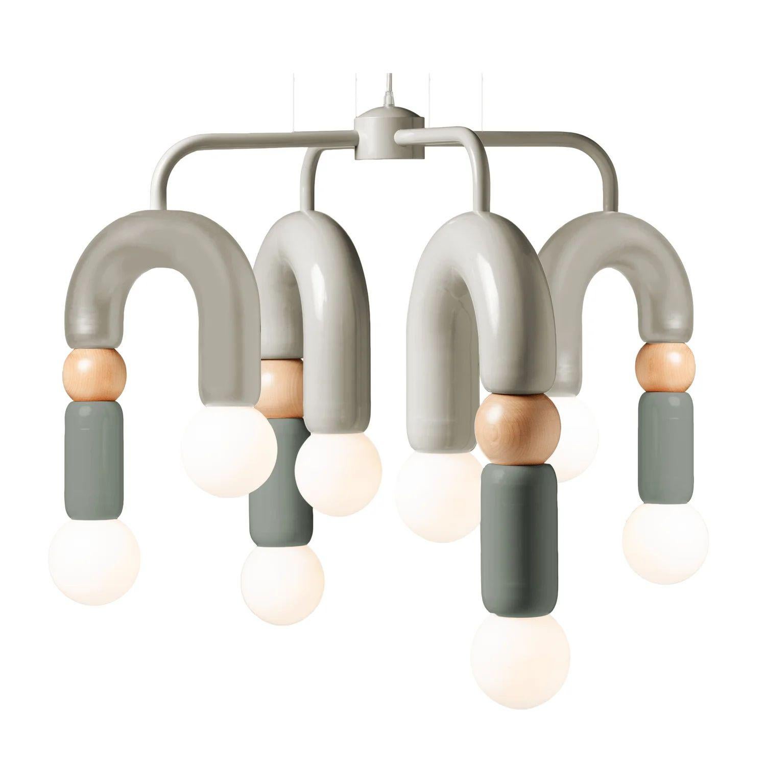 Play V Pendant Lamp by Utu Lamps In New Condition For Sale In Geneve, CH
