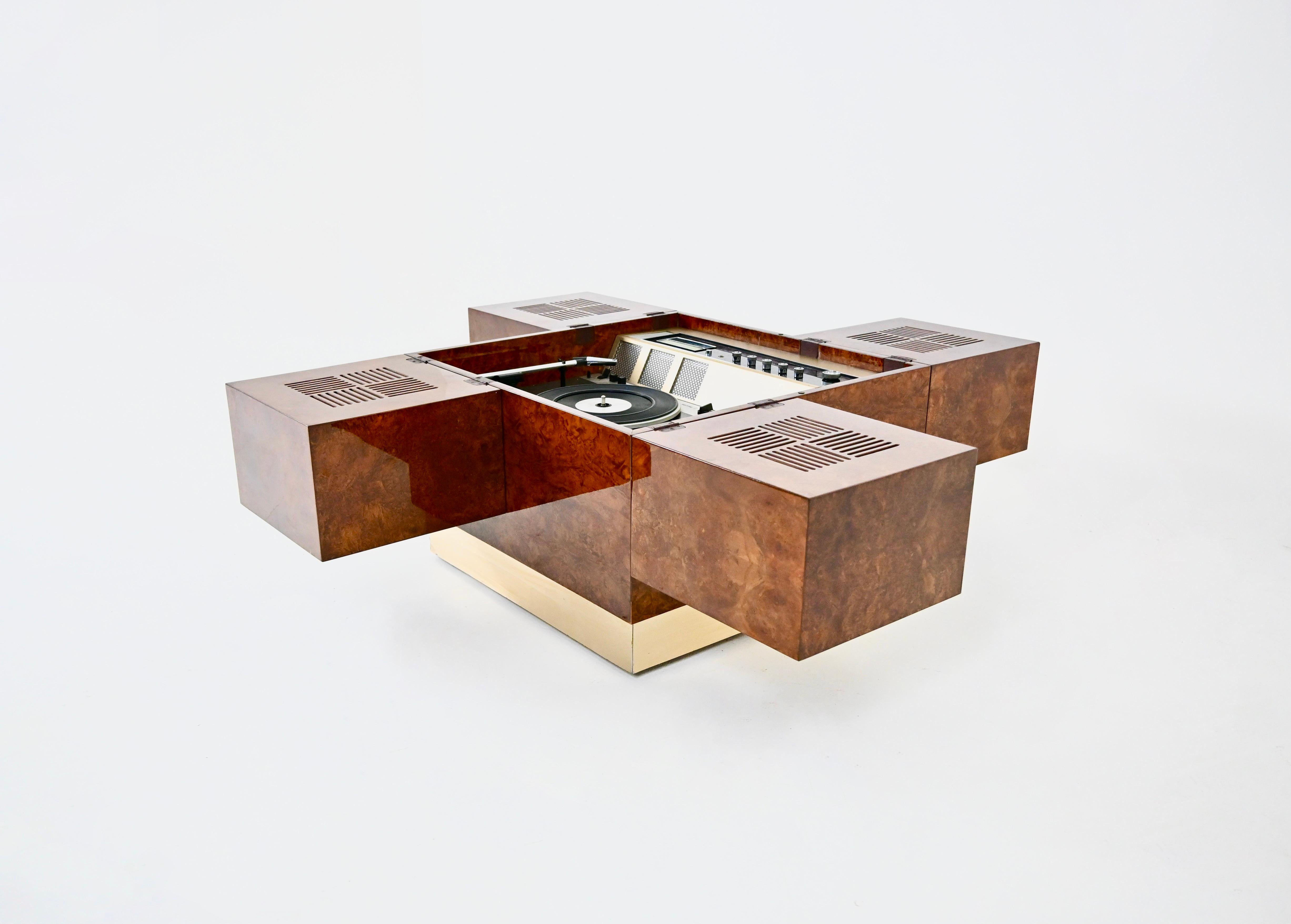 Fin du 20e siècle Playbox Record Player stereo by Philips and Medea, 1974 en vente