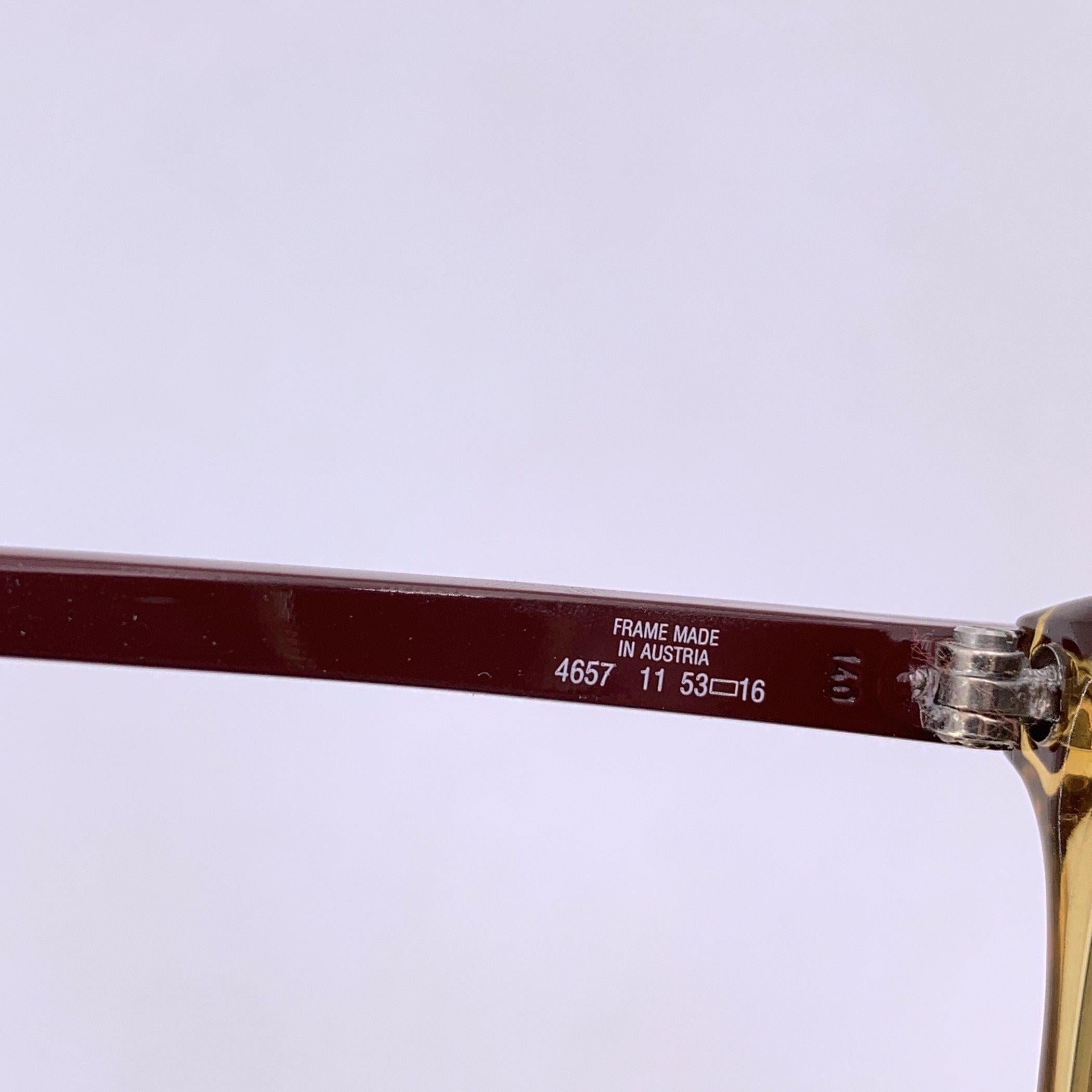 Playboy Vintage Lunettes de soleil unisexes 53/16 140mm Rouge Unisexe en vente