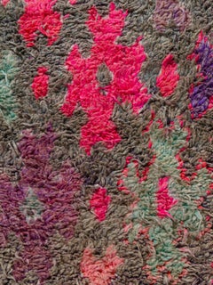 Playful Vintage Moroccan Aït bou Ichaouen Carpet Curated By Breuckelen Berber