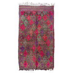 Tapis vintage marocain Aït bou Ichaouen Curated by Breuckelen Berber