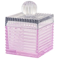 Juguetona Caja Grande Rosa y Gris
