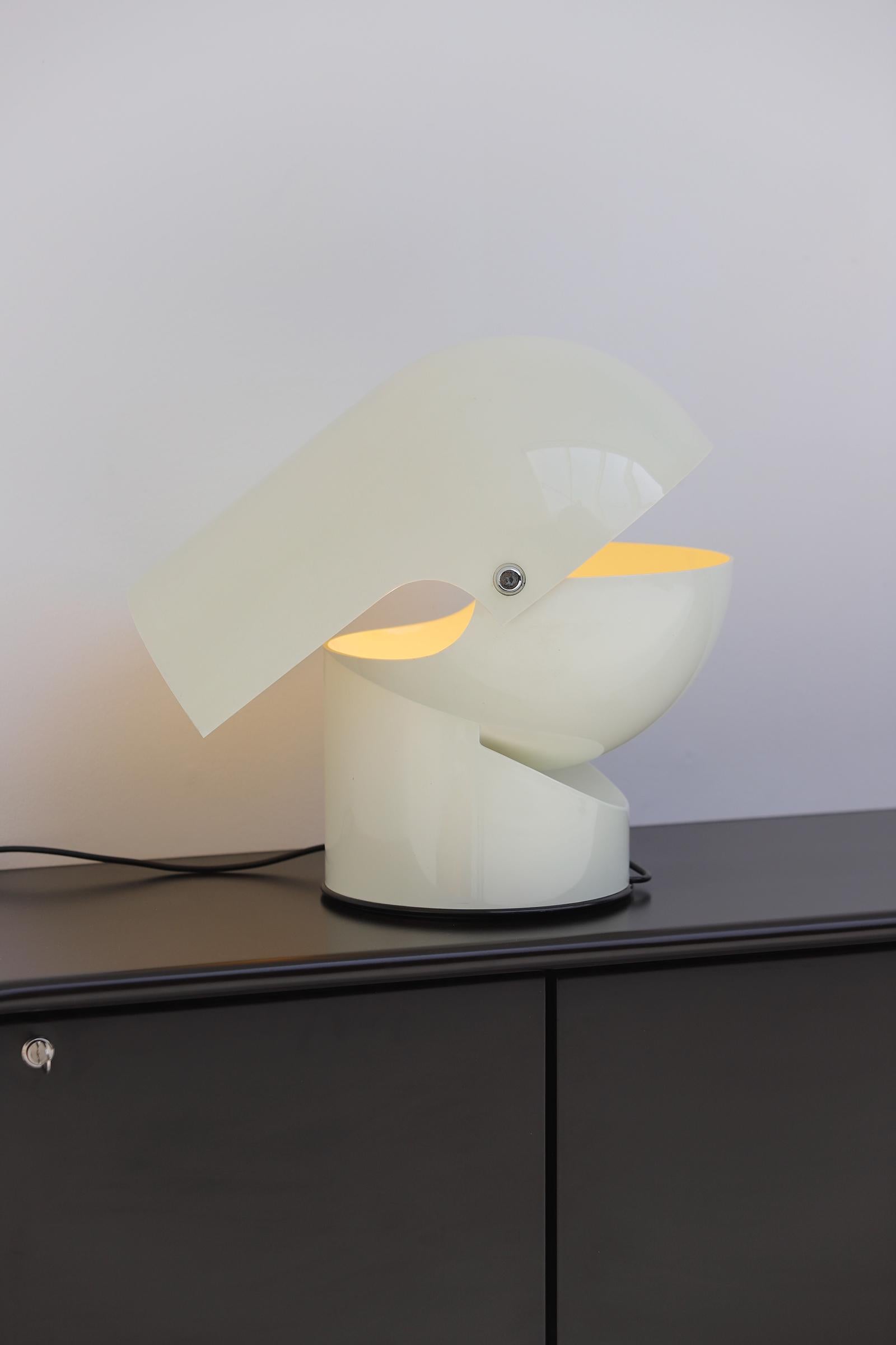 Playful Mezzopileo Table Lamp Designed by Gae Aulenti for Artemide, Italy, 1972 6