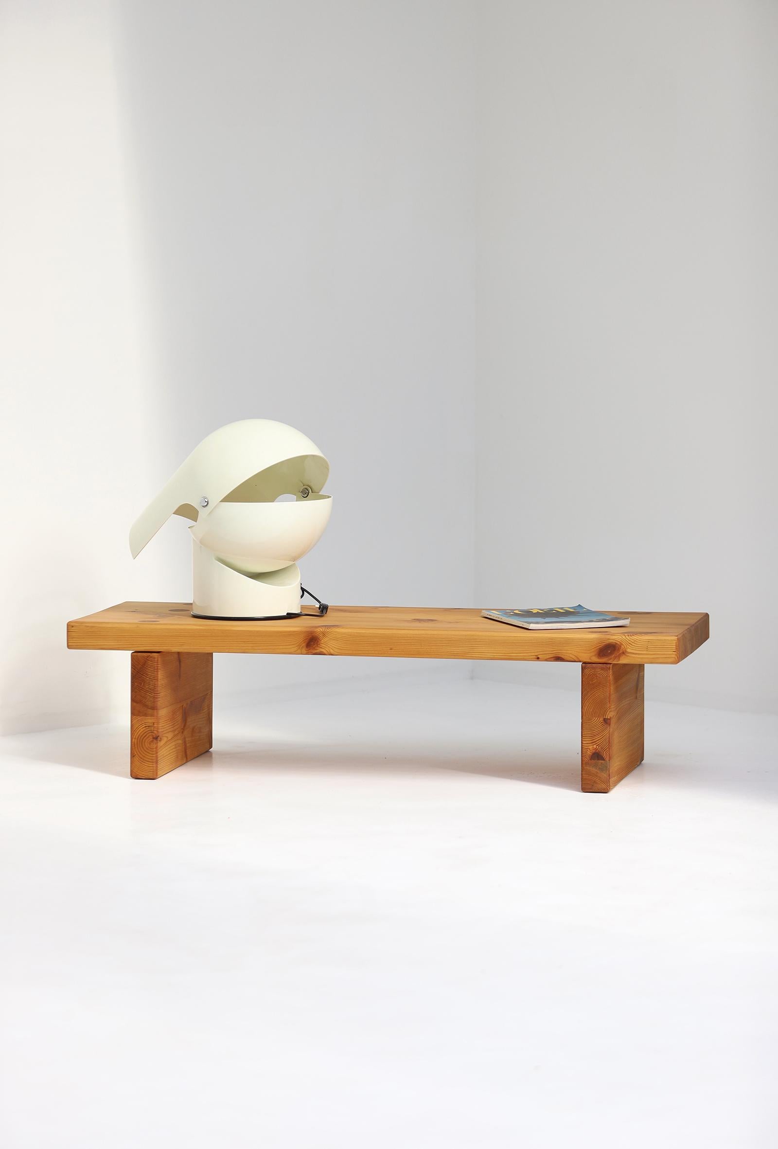 Modern Playful Mezzopileo Table Lamp Designed by Gae Aulenti for Artemide, Italy, 1972