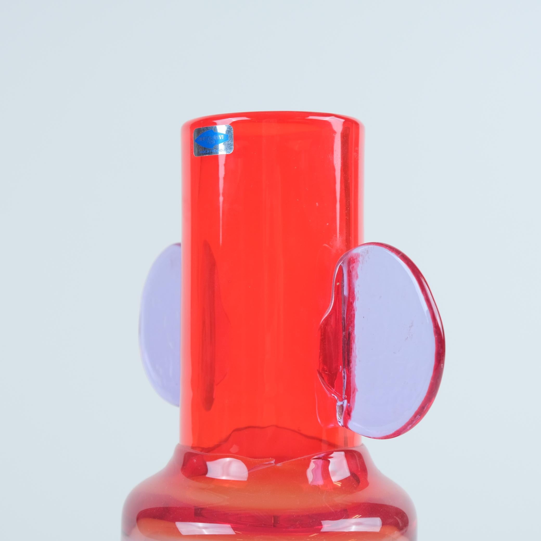 Vase en verre d'art 