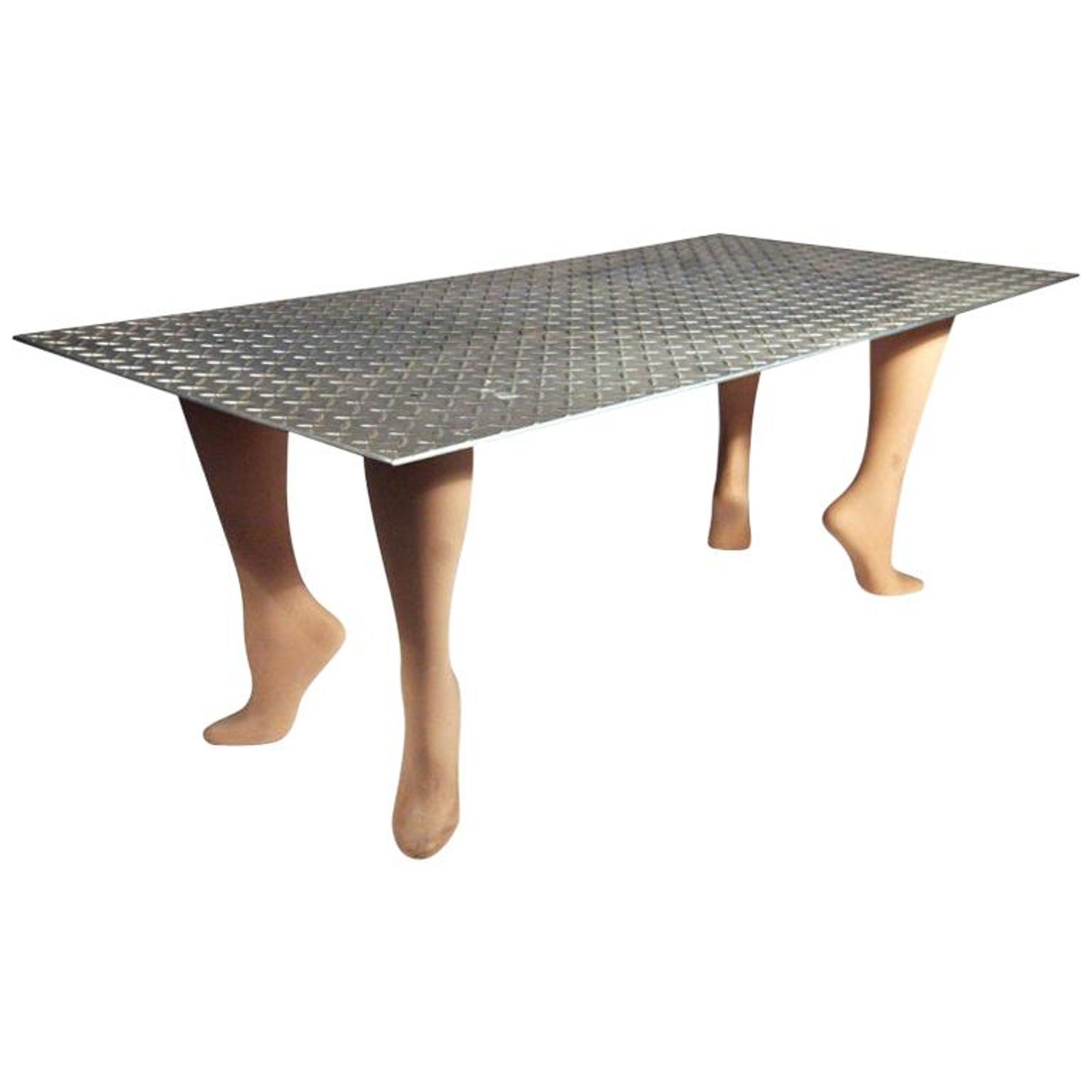 Playful Pop Art "Footsie" Coffee Table For Sale at 1stDibs