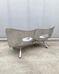 Playful Rick Lee Mask Loveseat