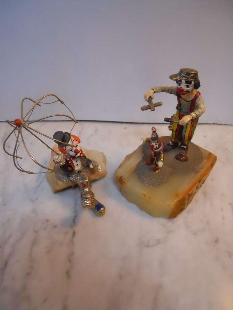 Playful Set of Ron Lee Clowns In Excellent Condition For Sale In Los Angeles, CA