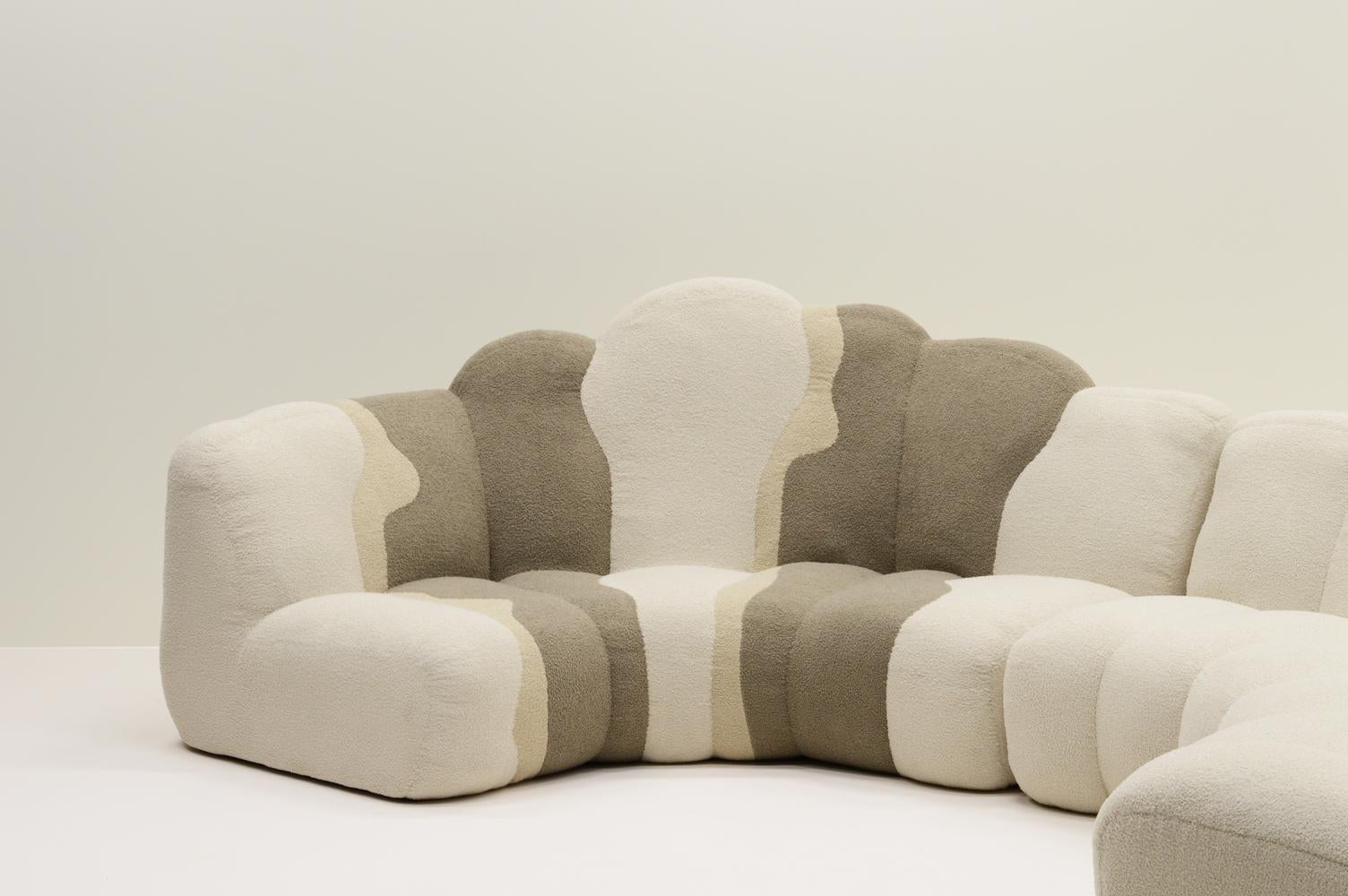 Playful Teddy Sofa by Design Studio Polster Mit Pep, Germany 80s In Excellent Condition In Landgraaf, NL