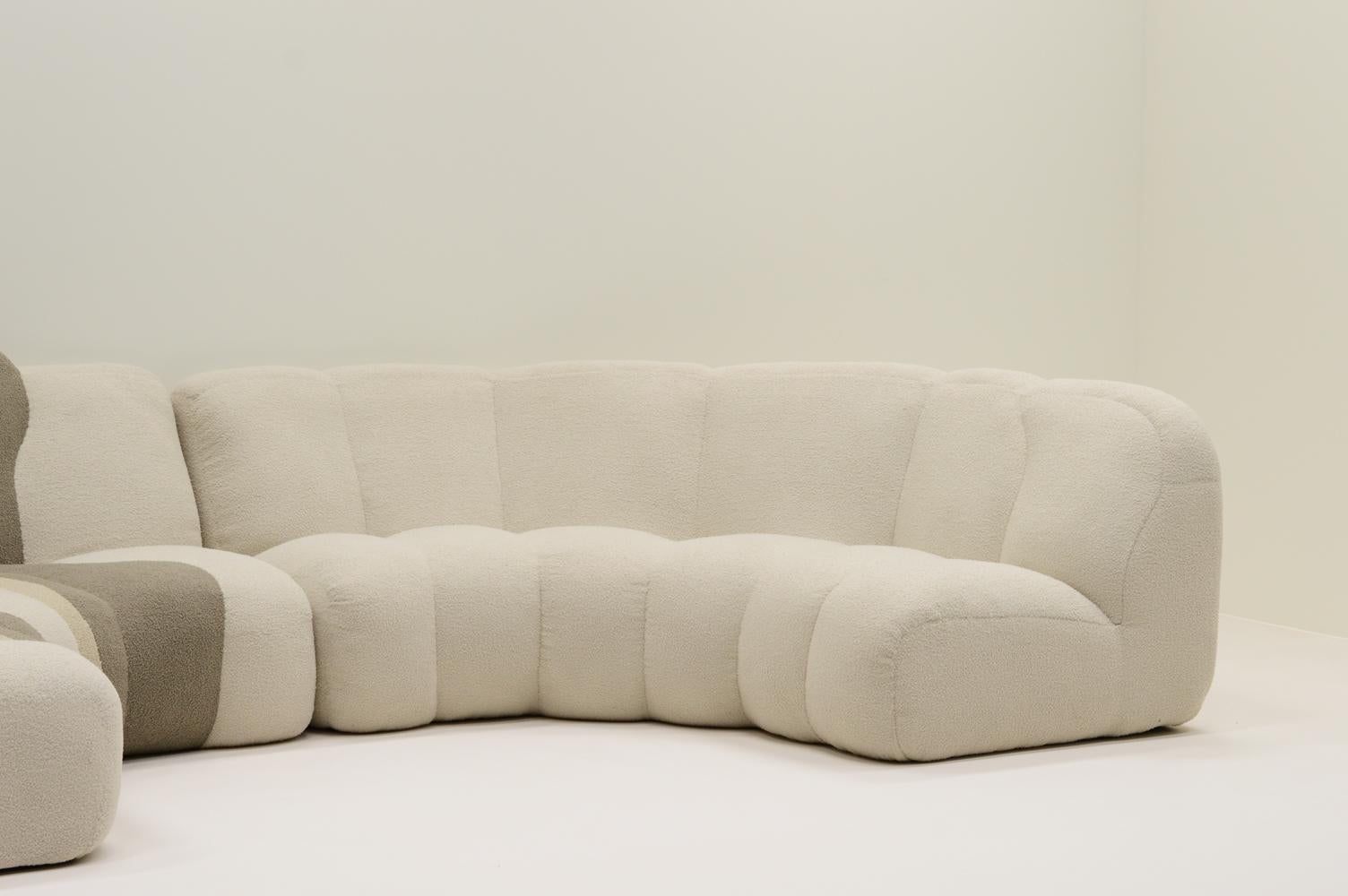 Late 20th Century Playful Teddy Sofa by Design Studio Polster Mit Pep, Germany 80s
