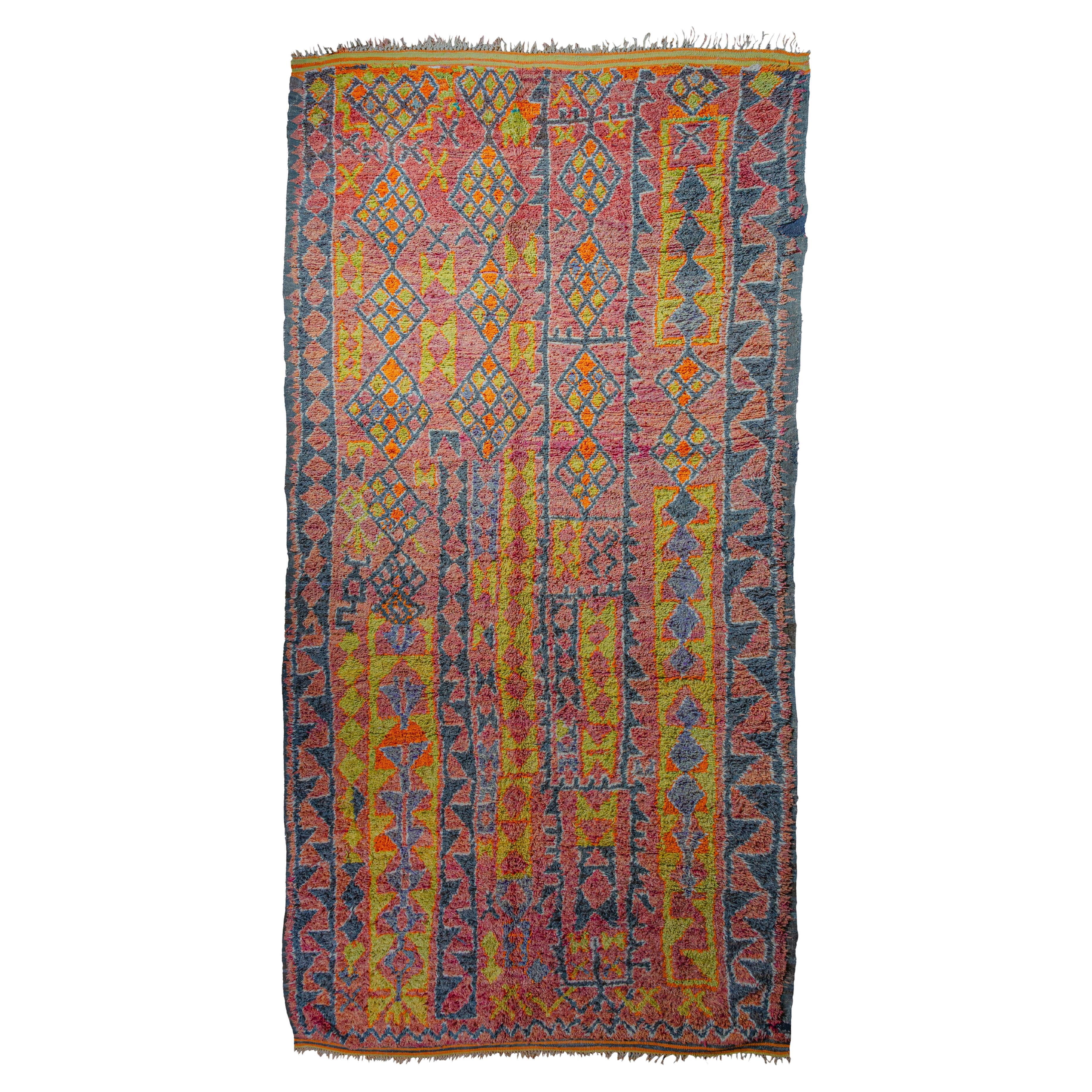 Tapis berbère vintage Aït bou Ichaouen Curated By Breuckelen Berber