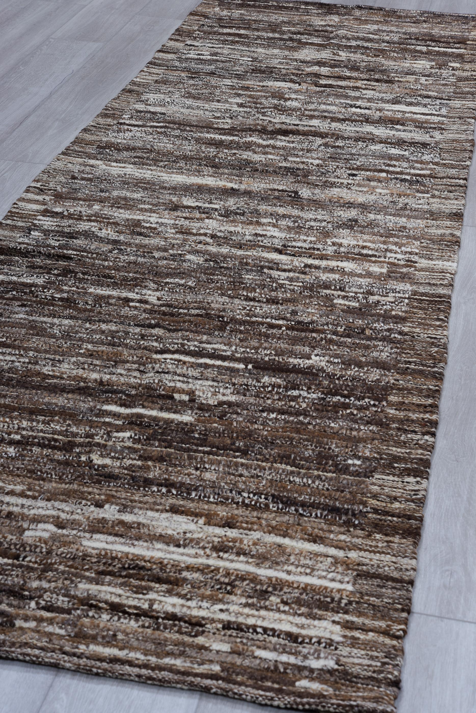 Afghan Terrain de jeu Abrash Brown Tulu en vente