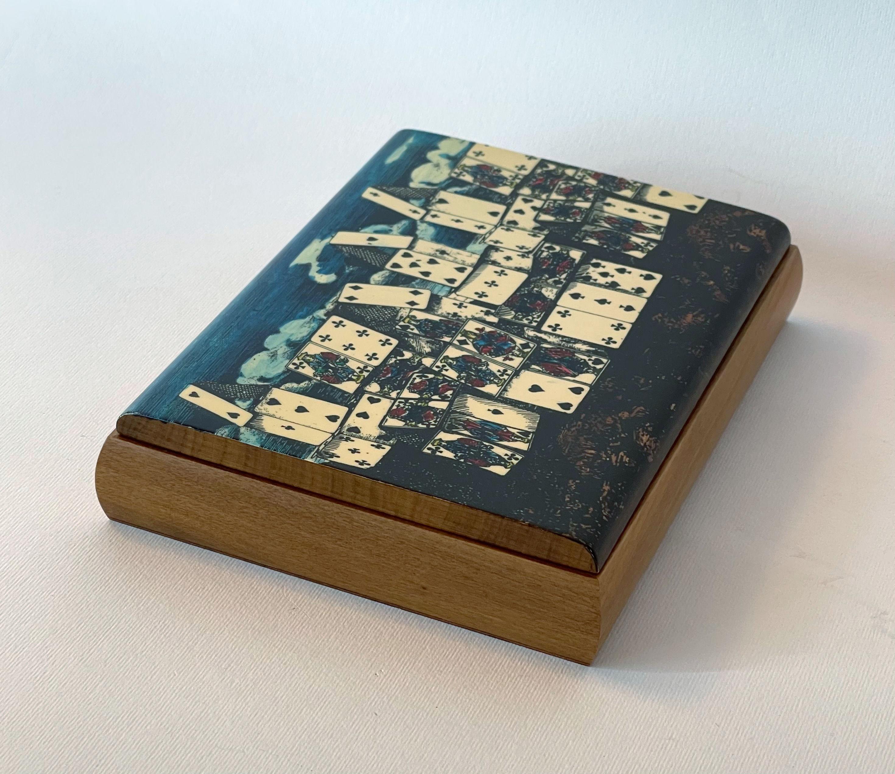Caja de cartas Fornasetti Moderno de mediados de siglo