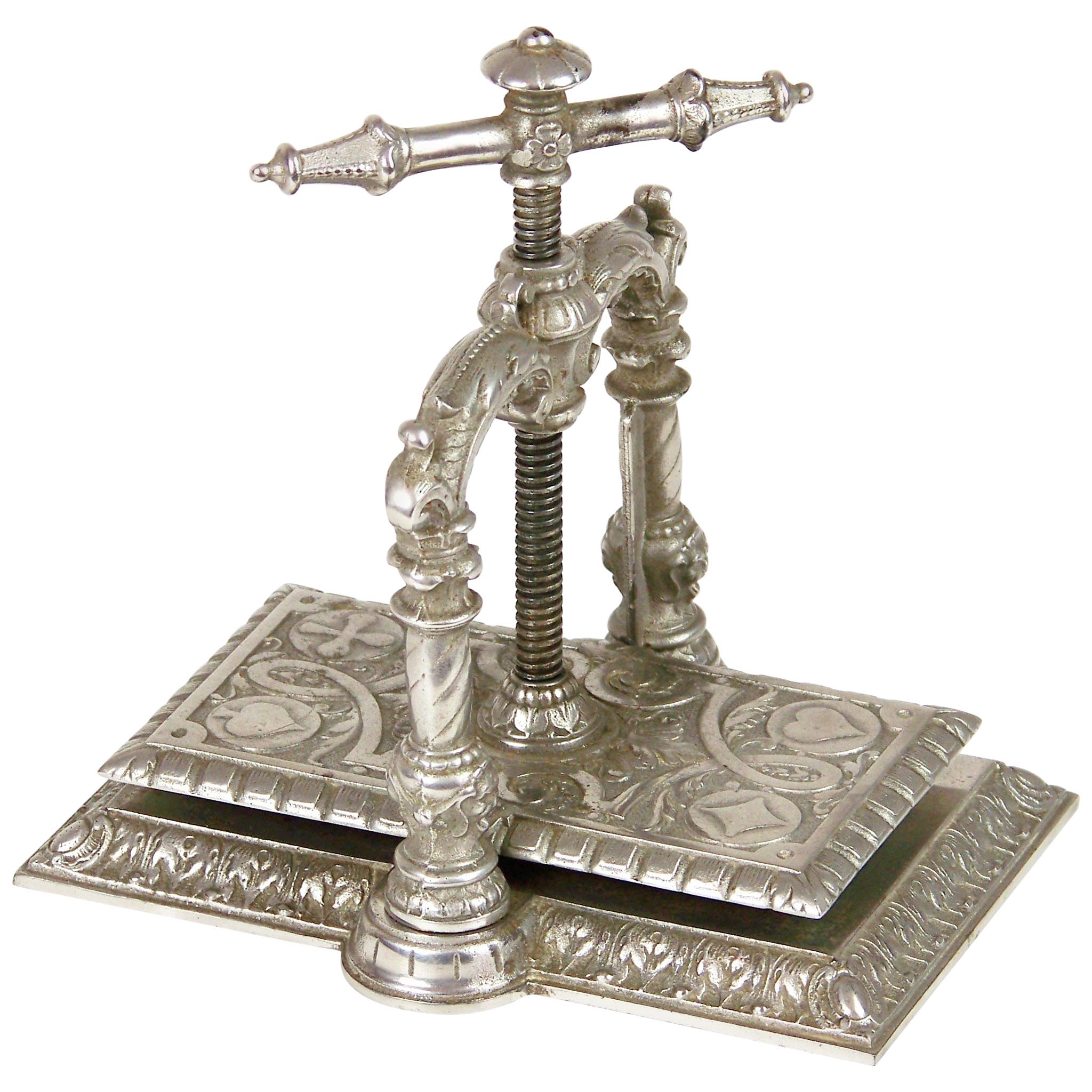 Playing Cards Press, circa 1900 For Sale at 1stDibs