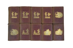 Plays & Poems of Shakespeare A J Valpy Pictorial Edition 10 Vol Antique Book Set