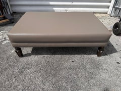 Plaza Athénée Bronze and Leather Coffee table by Laval Furniture