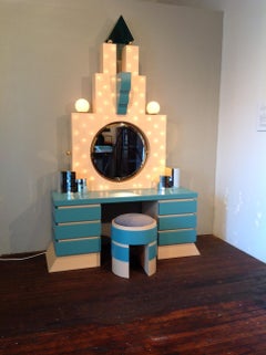 PLAZA Woman's Vanity by Michael Graves 'Design: 1981' for Memphis Milano