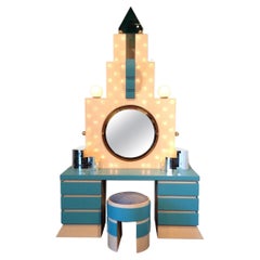 PLAZA Woman's Vanity by Michael Graves 'Design: 1981' for Memphis Milano