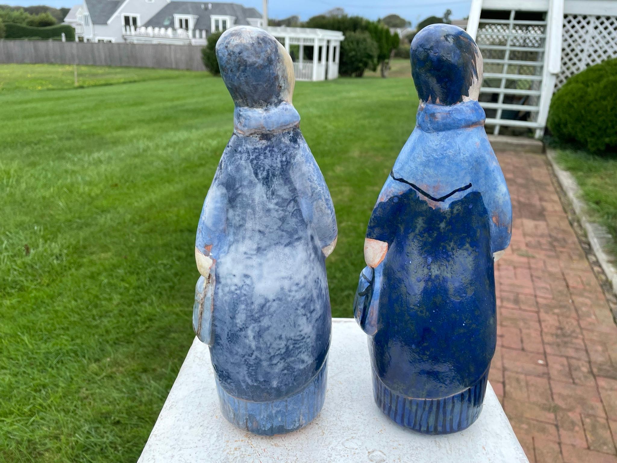 Pareja de amigos de arte popular Eva Fritz-Linder, 1970 en venta 4