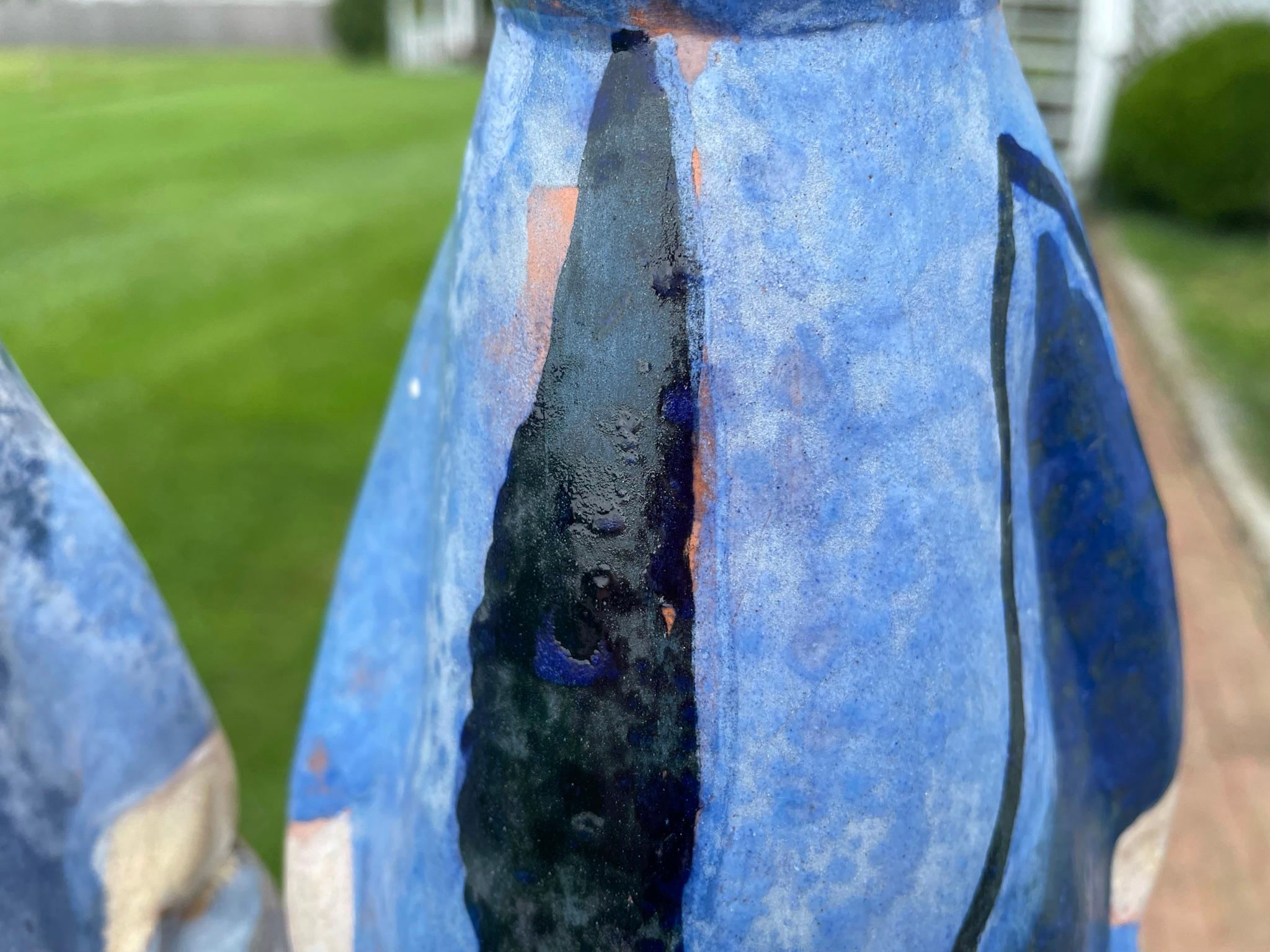 Pareja de amigos de arte popular Eva Fritz-Linder, 1970 en Bueno estado para la venta en South Burlington, VT