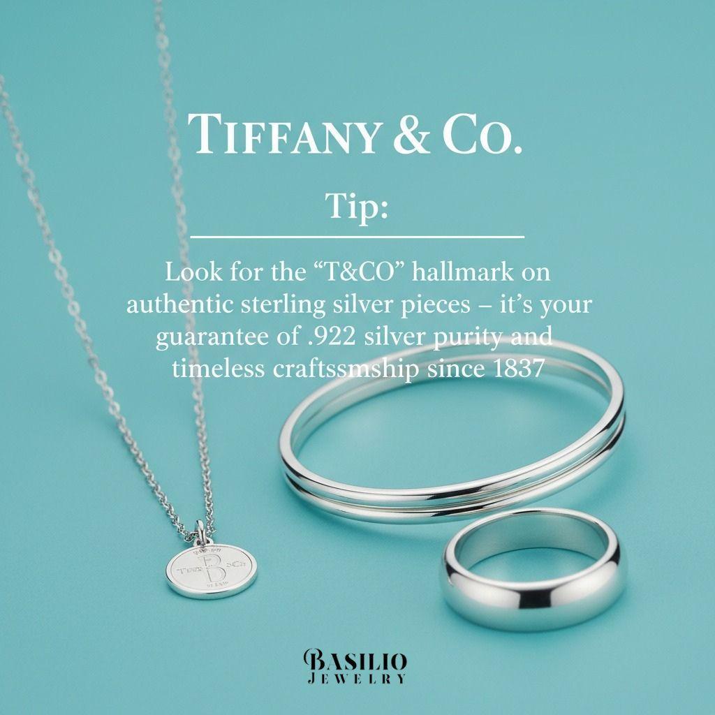 Torna a Bracciale Charm con Tag tondo Tiffany LARGE in argento 925 in vendita 4