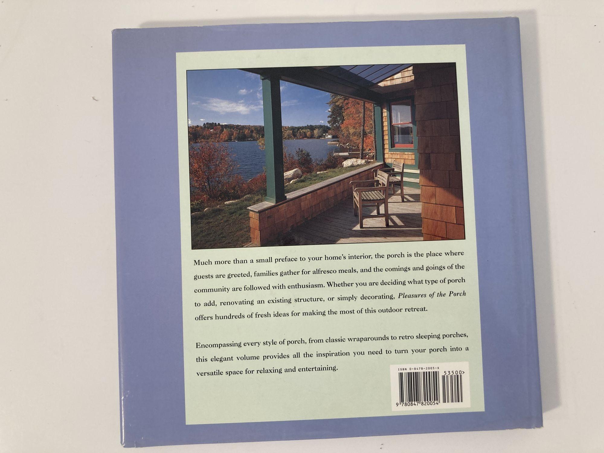 Hollywood Regency Pleasures of the Porch: Ideas for Gracious Outdoor Living Livre à couverture rigide First E en vente