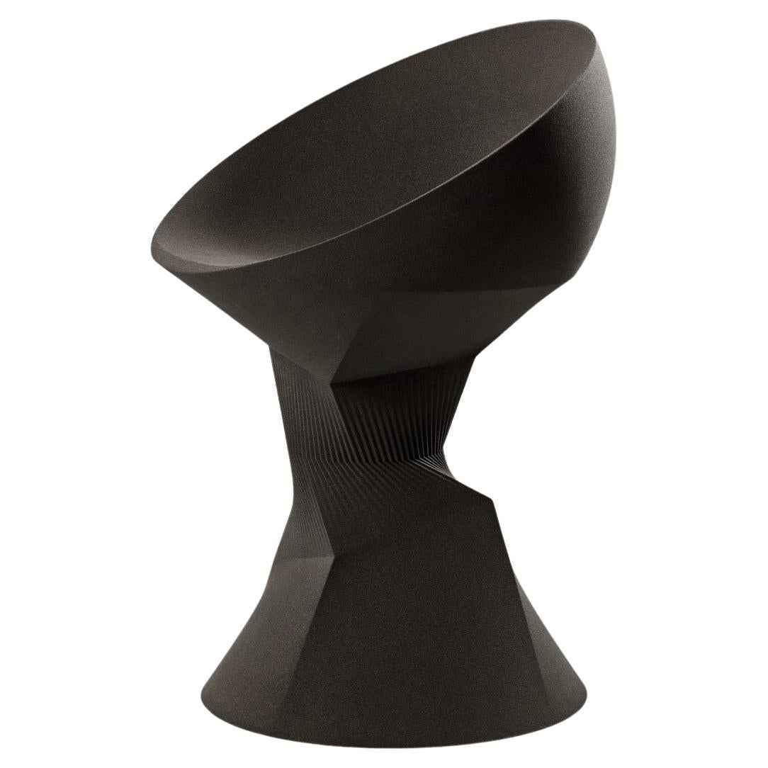 Pleat Chair, 3d Printed Sand – by Rive Roshan For Sale