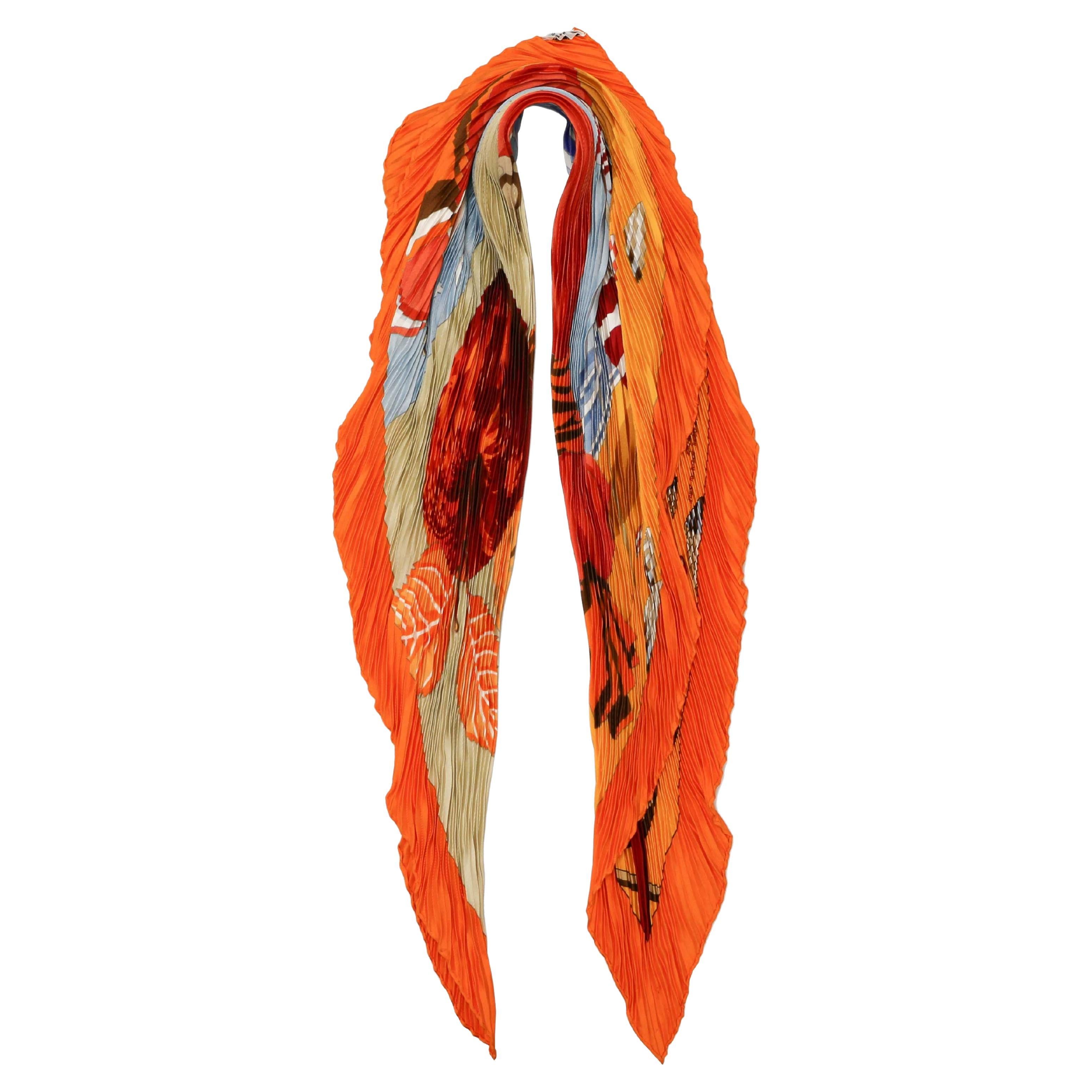 Used Multicolor Hermes Twilly Scarf Houston,TX