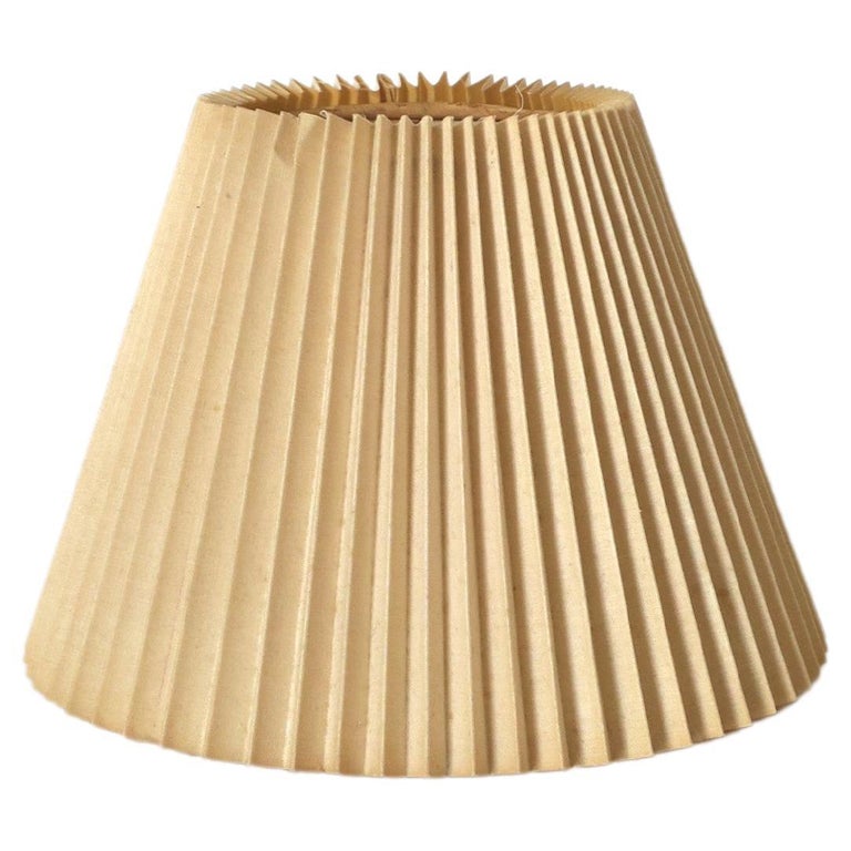 Pleated Lamp Shade For Sale at 1stDibs