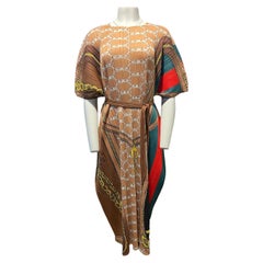 Pleats Please Isley Miyake Multicolored Maxi Dress O/S