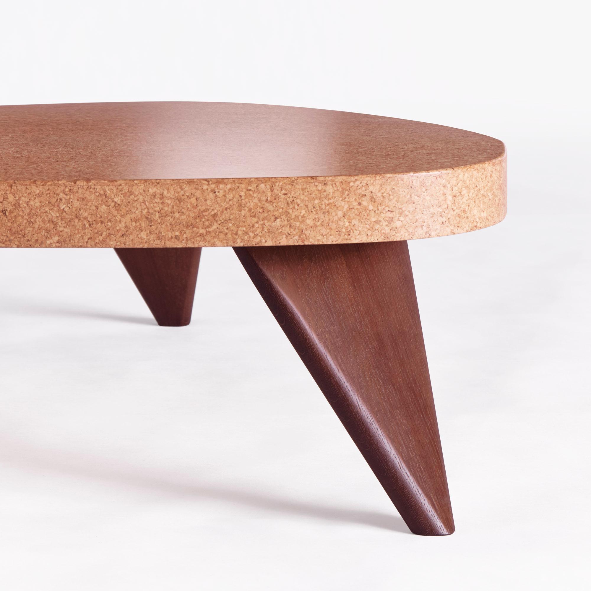 Mid-Century Modern Plectrum Table by Paul T. Frankl for NO GA Projects (authorized) For Sale