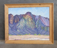 Plein Air California Mountain Painting by Robert F. Williams