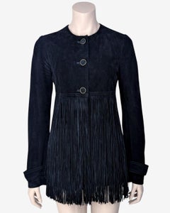 Plein Sud by Faycal Amor western jacket with fringes all-over