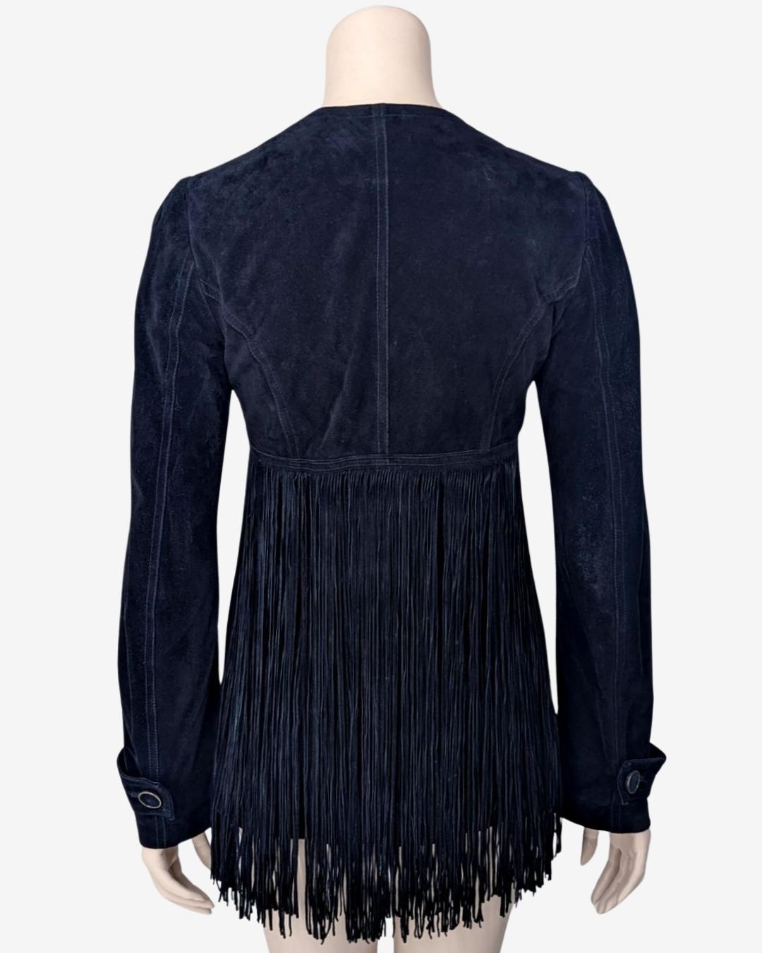 Plein Sud by Faycal Amor western jacket with fringes all-over  For Sale 1