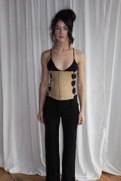 Plein Sud F/W 2001 Bondage Waist Corset Good Condition