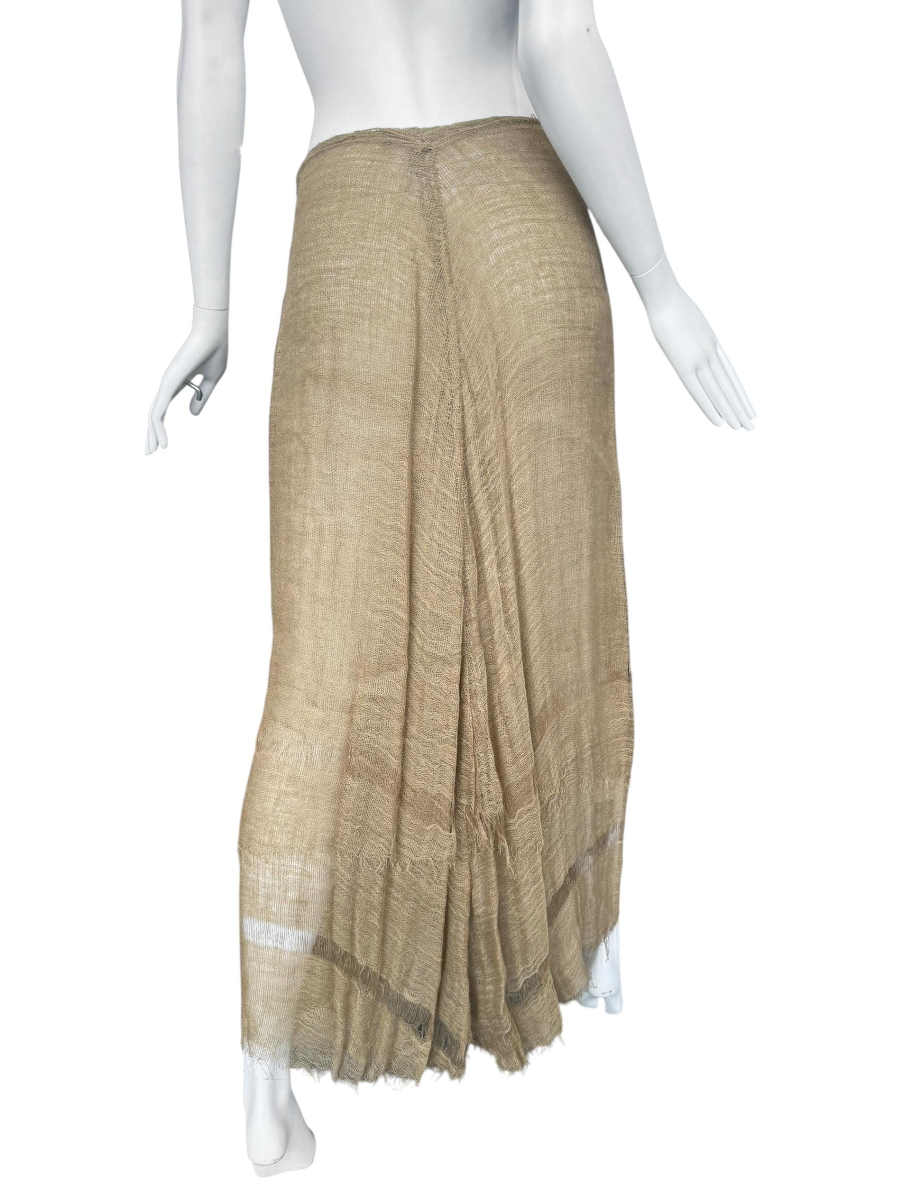 MARCA : PLEIN SUD FAYÇAL AMOR

DESIGNER : FAYÇAL AMOR

ANNO/DECENNIO: PRIMAVERA/ESTATE 1993

TAGLIA: Vestibilità dalla XS alla XL (regolabile)

PRODOTTO IN : FRANCIA

COMPOSIZIONE : 52% RAYON/48% LINO

CONDIZIONE: ECCELLENTE (le irregolarità del